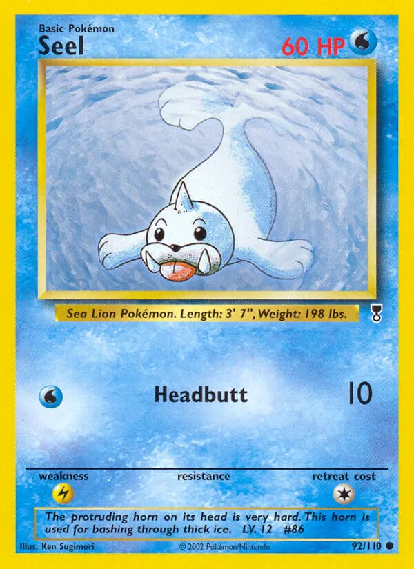 Seel, Legendary Collection 92/110
