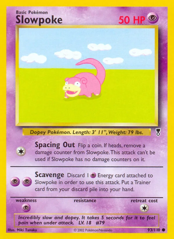 Slowpoke, Legendary Collection 93/110