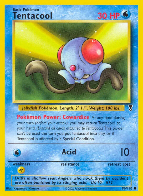 Tentacool, Legendary Collection 96/110