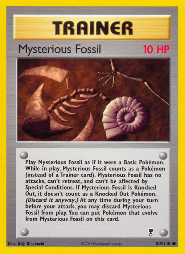 Mysterious Fossil, Legendary Collection 109/110