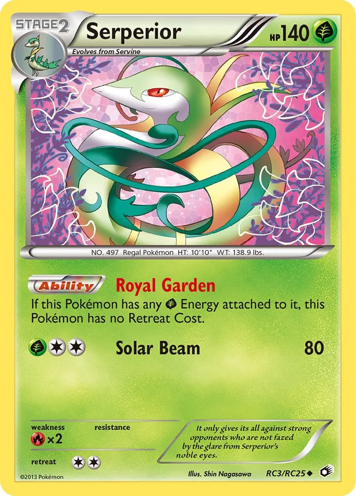 Serperior, Legendary Treasures RC3/RC25