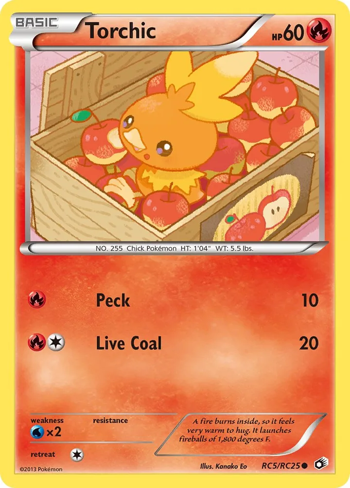 Torchic, Legendary Treasures RC5/RC25