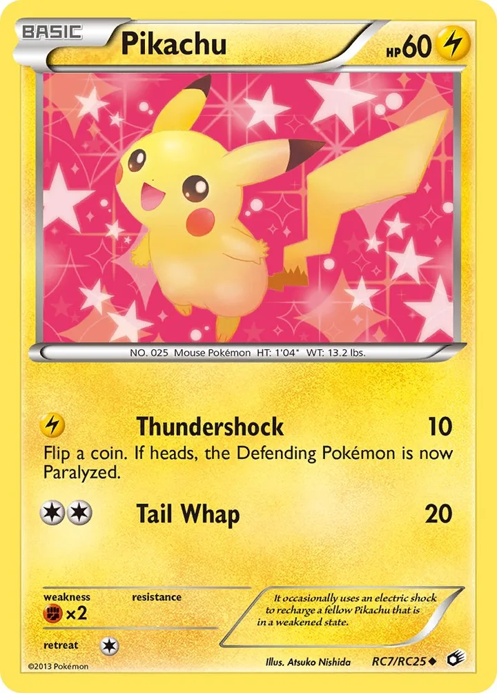 Pikachu, Legendary Treasures RC7/RC25