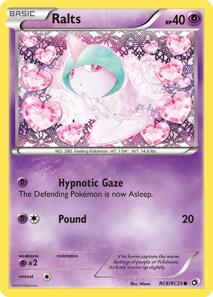 Ralts, Legendary Treasures RC8/RC25