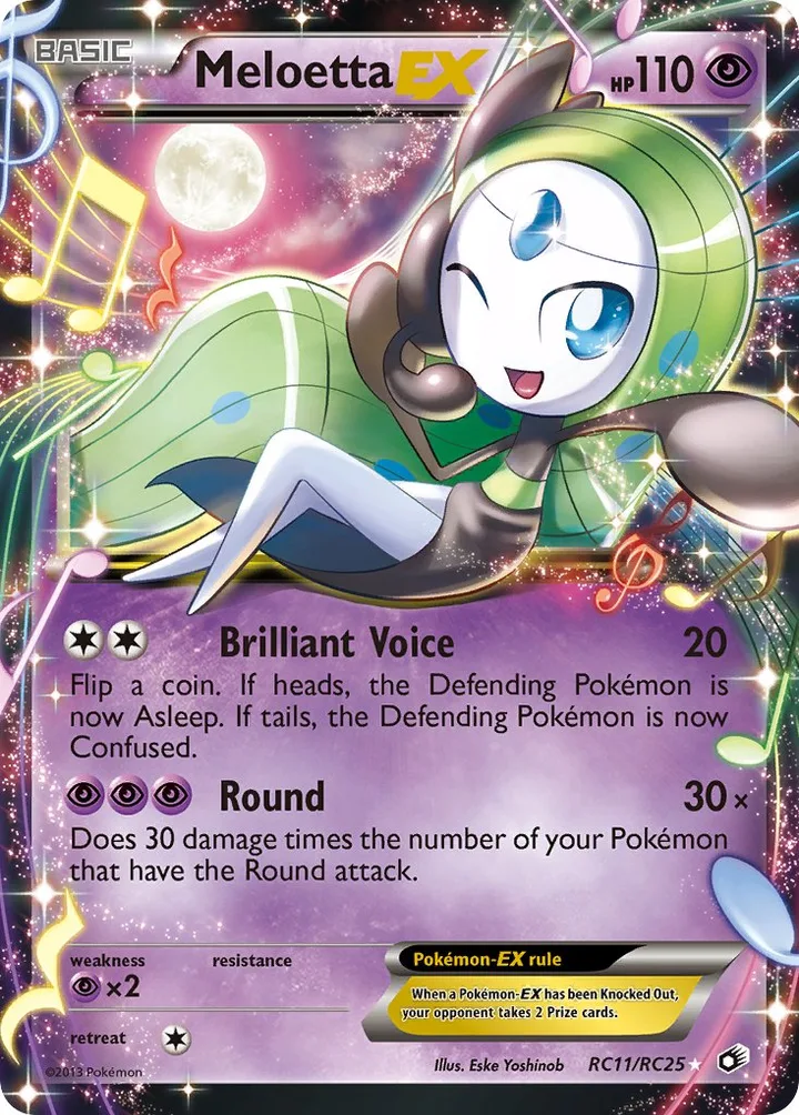 Meloetta-EX, Legendary Treasures RC11/RC25