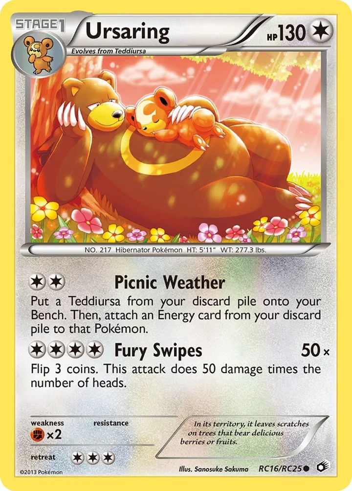 Ursaring, Legendary Treasures RC16/RC25