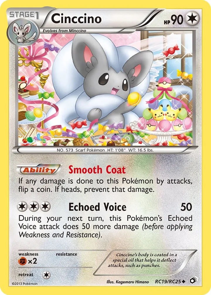 Cinccino, Legendary Treasures RC19/RC25