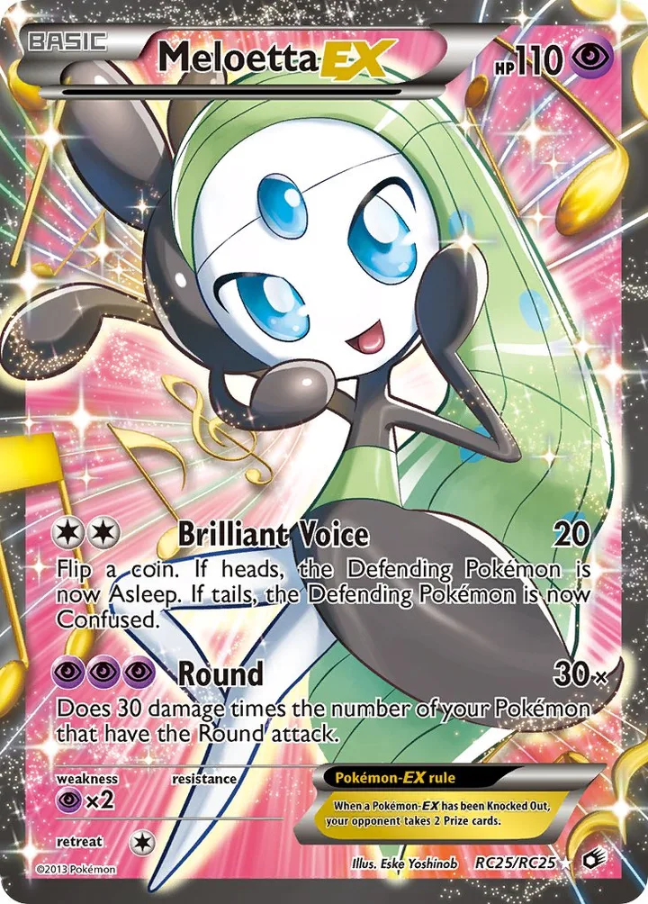 Meloetta-EX, Legendary Treasures RC25/RC25