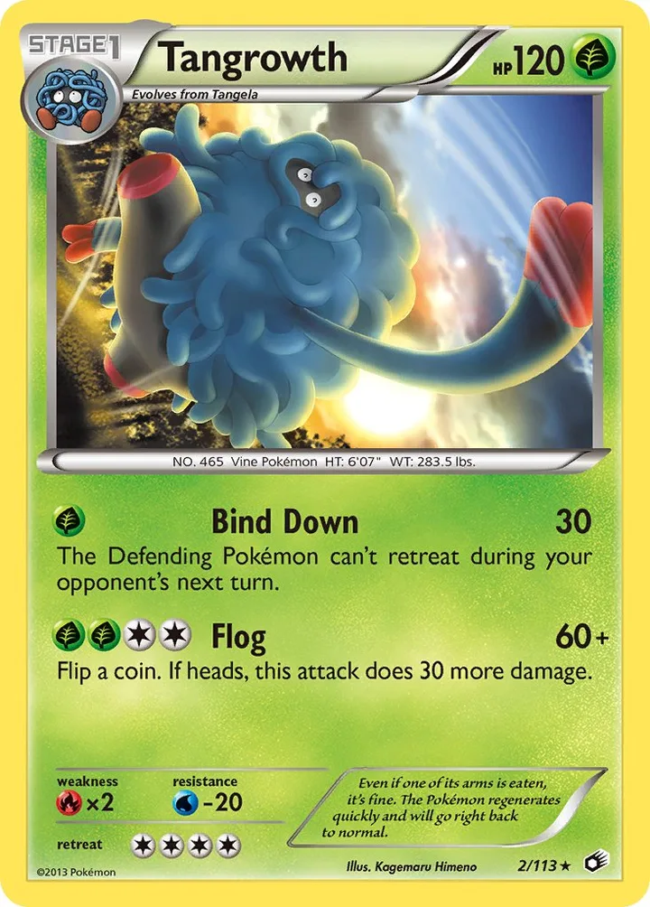 Tangrowth, Legendary Treasures 2/113