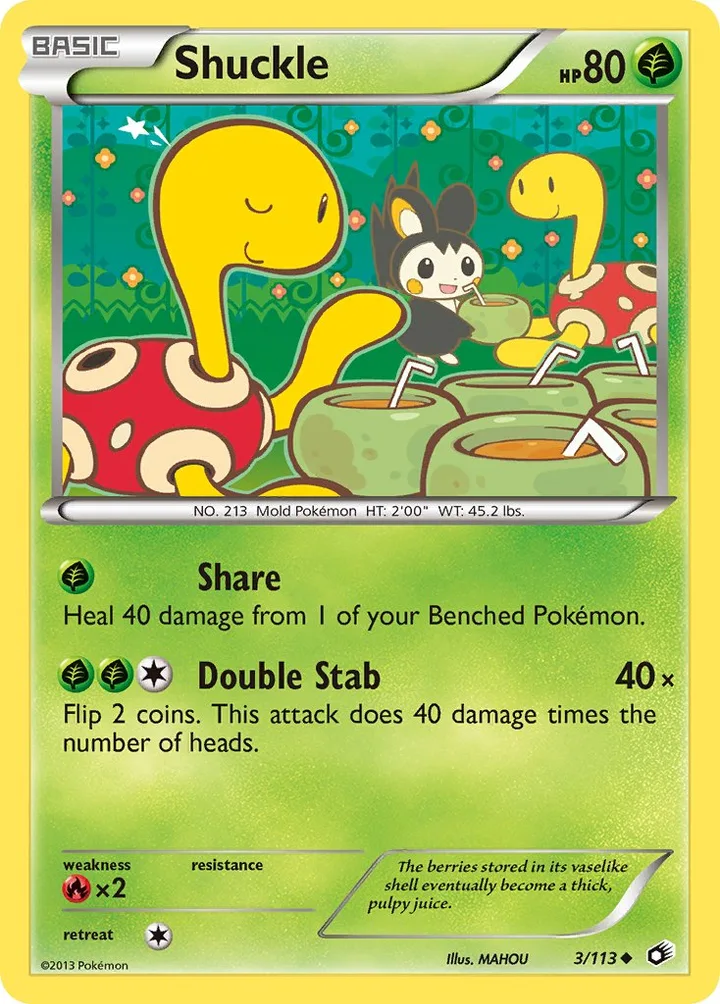 Shuckle, Legendary Treasures 3/113