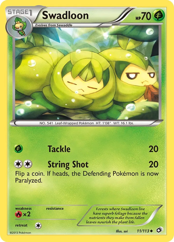 Swadloon, Legendary Treasures 11/113