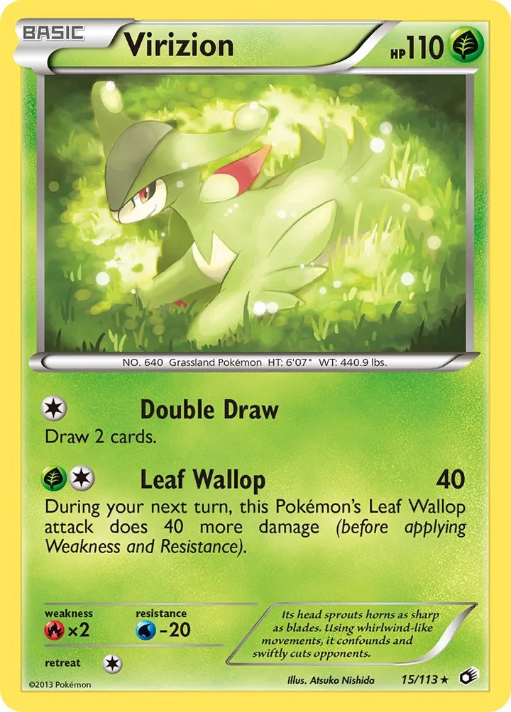 Virizion, Legendary Treasures 15/113