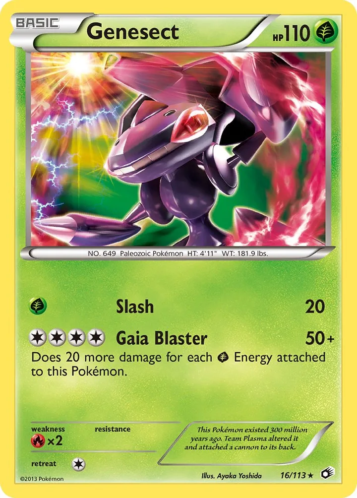 Genesect, Legendary Treasures 16/113