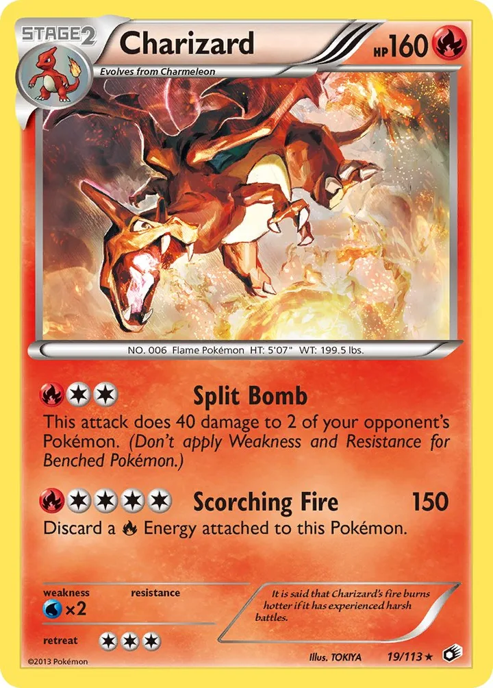 Charizard, Legendary Treasures 19/113