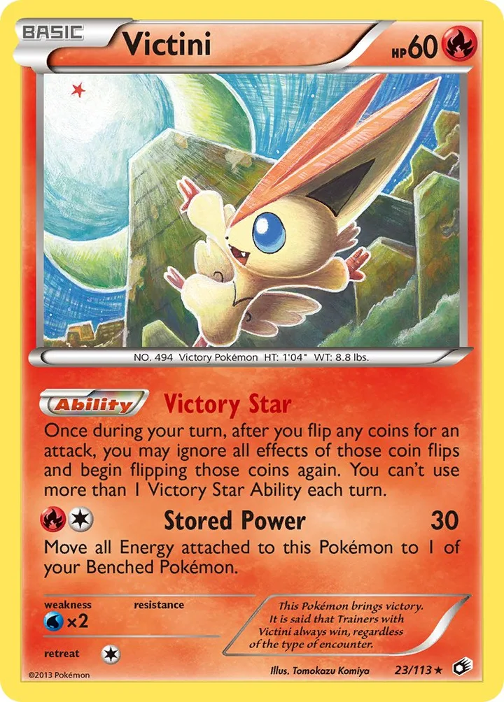 Victini, Legendary Treasures 23/113