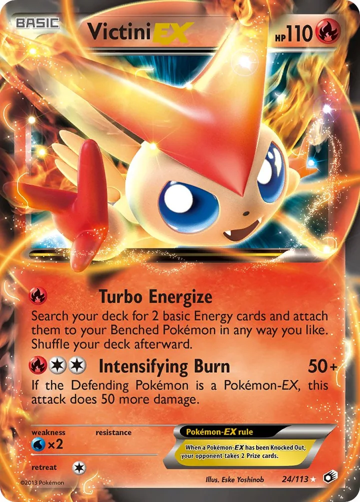 Victini-EX, Legendary Treasures 24/113
