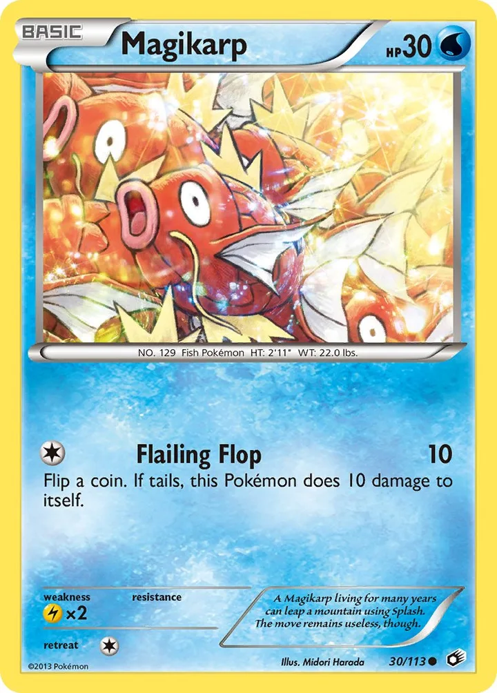 Magikarp, Legendary Treasures 30/113