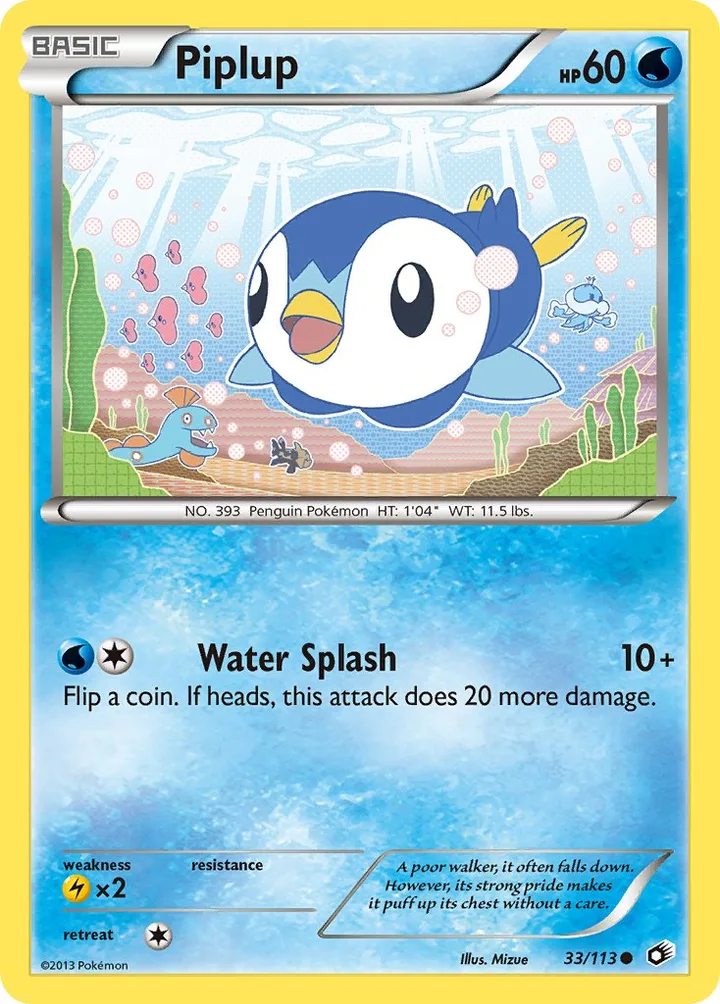 Piplup, Legendary Treasures 33/113