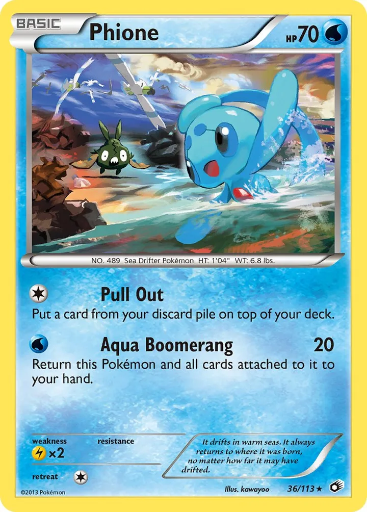 Phione, Legendary Treasures 36/113