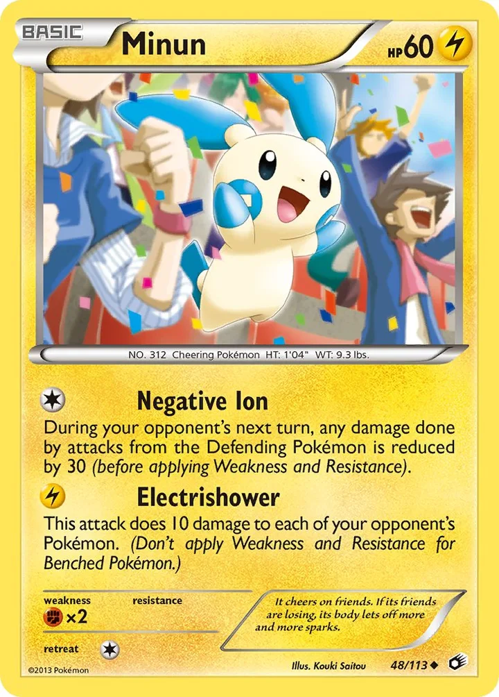 Minun, Legendary Treasures 48/113