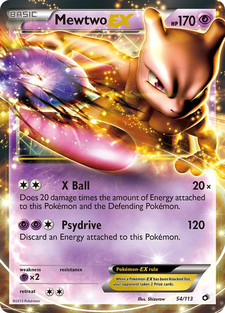 Mewtwo-EX, Legendary Treasures 54/113