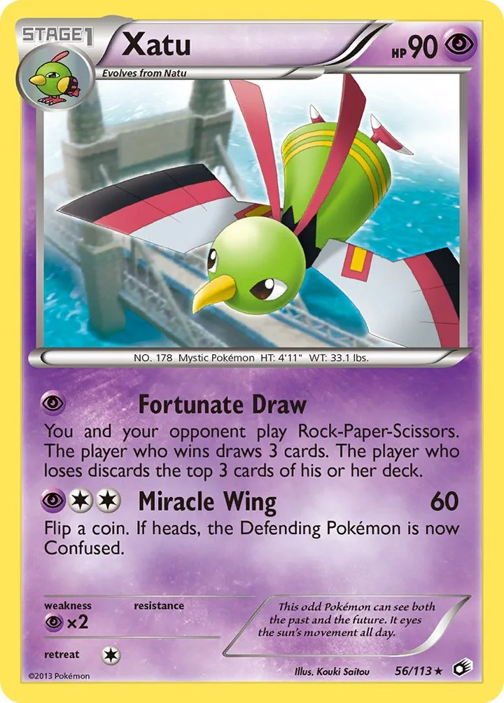 Xatu, Legendary Treasures 56/113