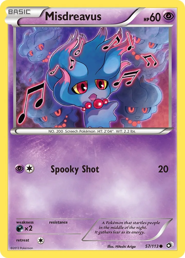 Misdreavus, Legendary Treasures 57/113