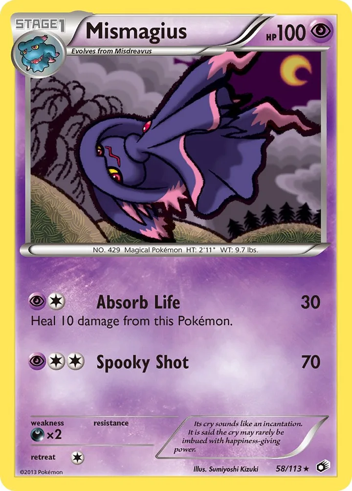 Mismagius, Legendary Treasures 58/113