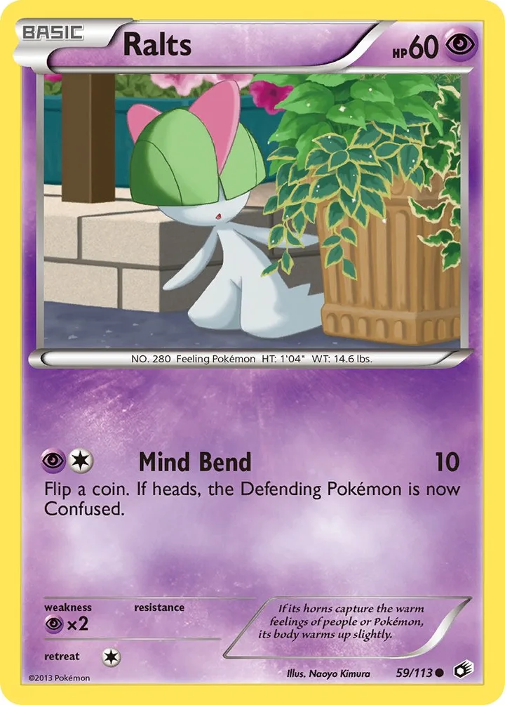 Ralts, Legendary Treasures 59/113
