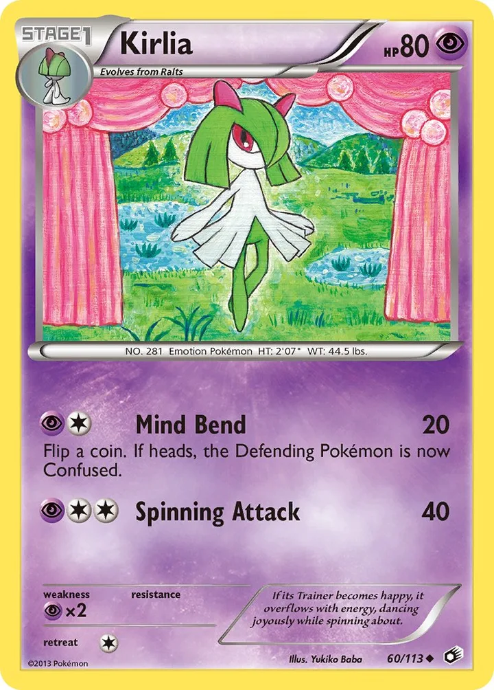 Kirlia, Legendary Treasures 60/113