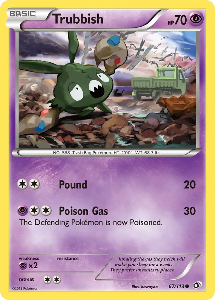 Trubbish, Legendary Treasures 67/113