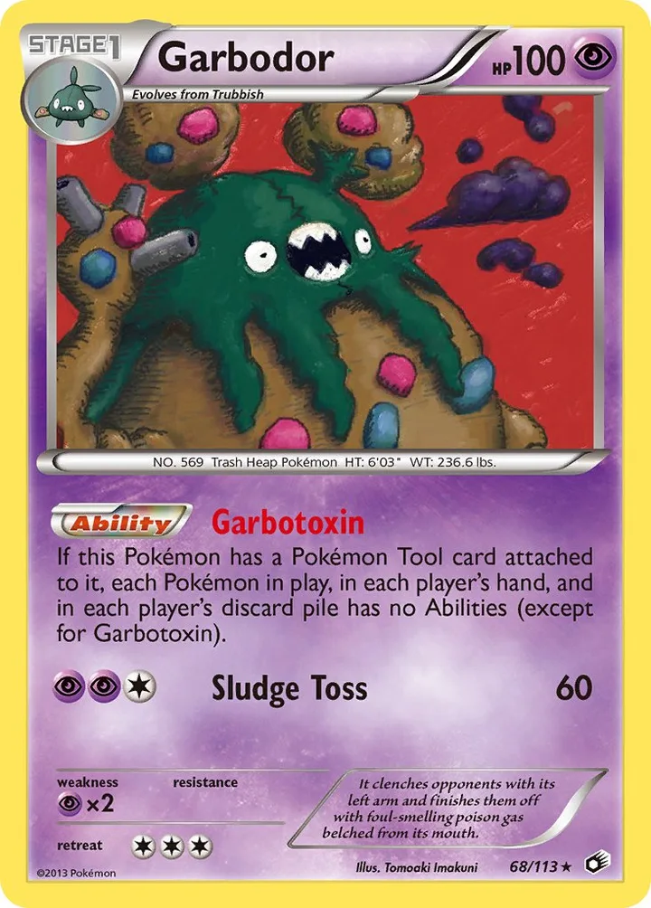 Garbodor, Legendary Treasures 68/113