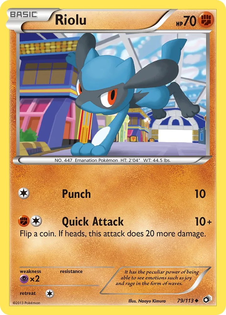 Riolu, Legendary Treasures 79/113