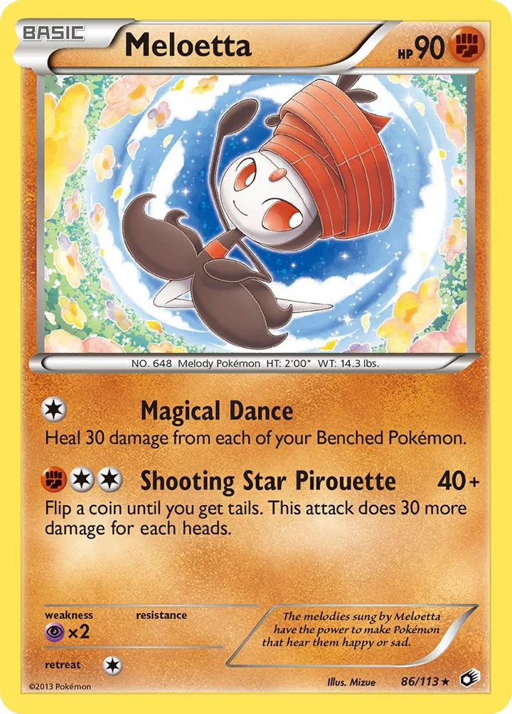 Meloetta, Legendary Treasures 86/113