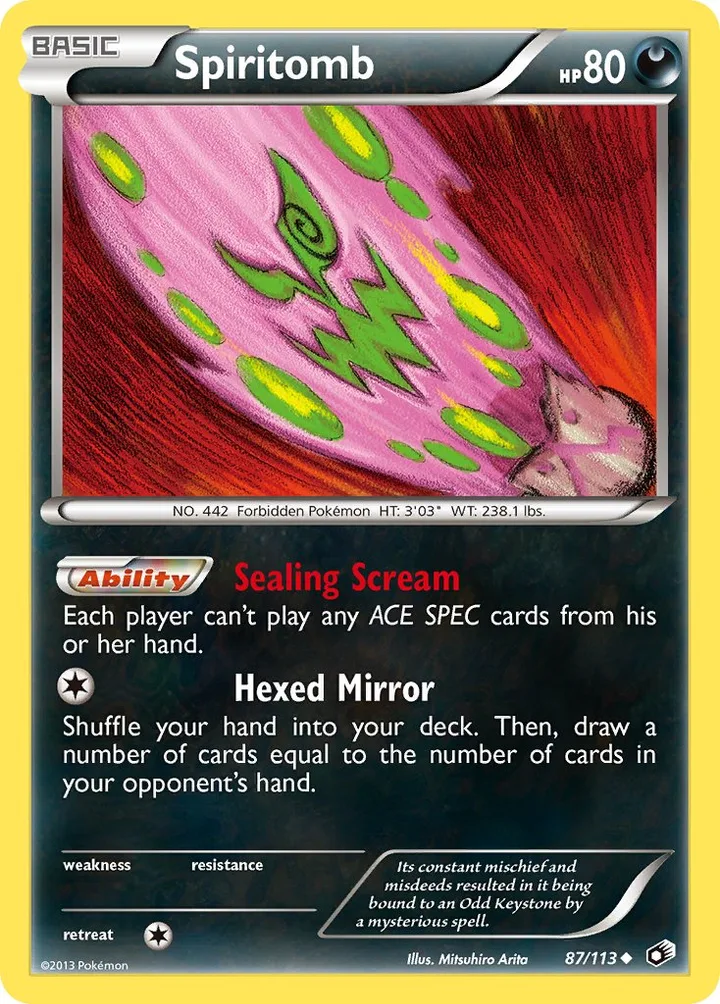 Spiritomb, Legendary Treasures 87/113