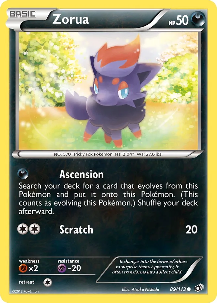 Zorua, Legendary Treasures 89/113