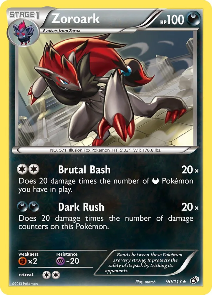 Zoroark, Legendary Treasures 90/113