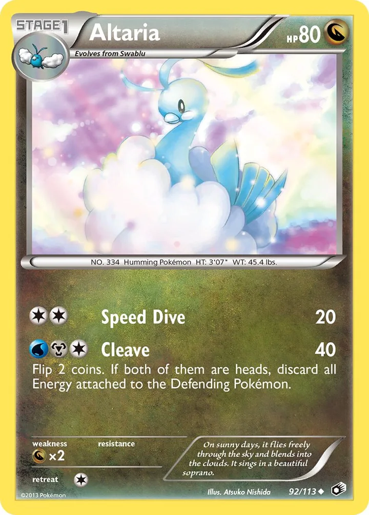Altaria, Legendary Treasures 92/113