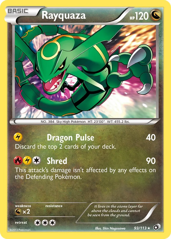 Rayquaza, Legendary Treasures 93/113