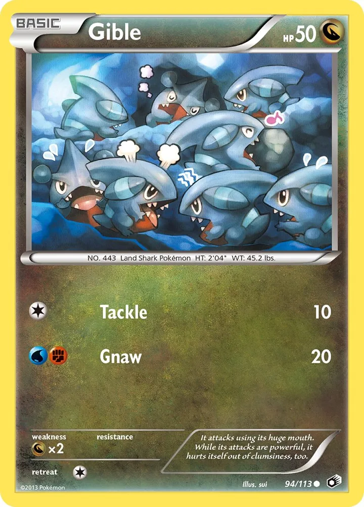 Gible, Legendary Treasures 94/113