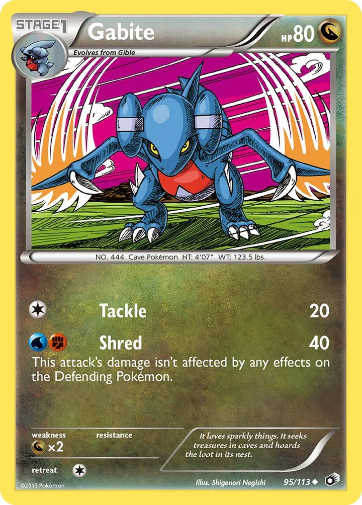 Gabite, Legendary Treasures 95/113