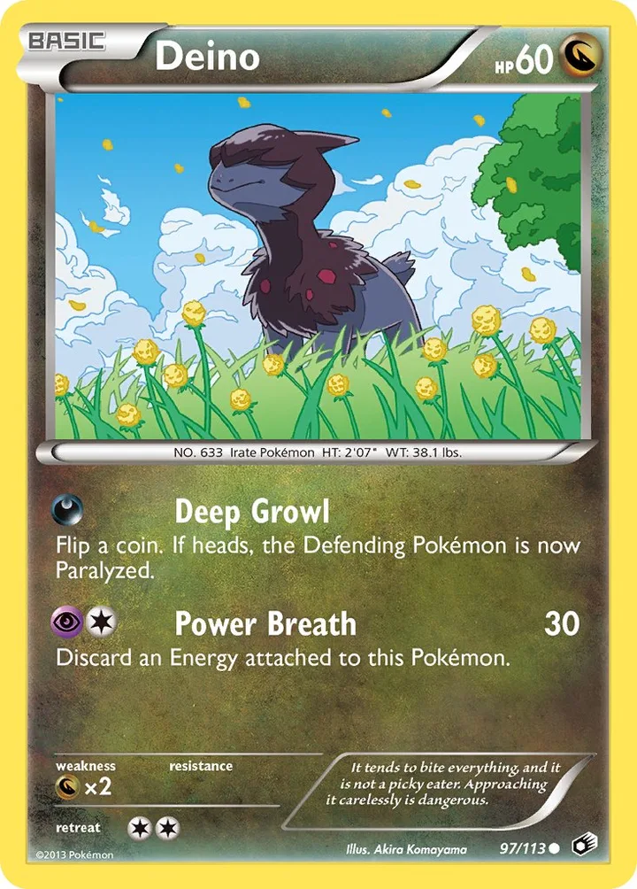Deino, Legendary Treasures 97/113