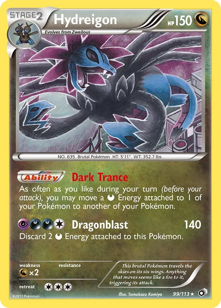 Hydreigon, Legendary Treasures 99/113