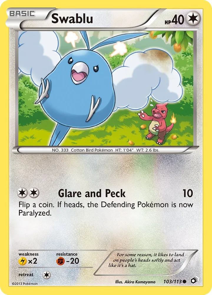 Swablu, Legendary Treasures 103/113