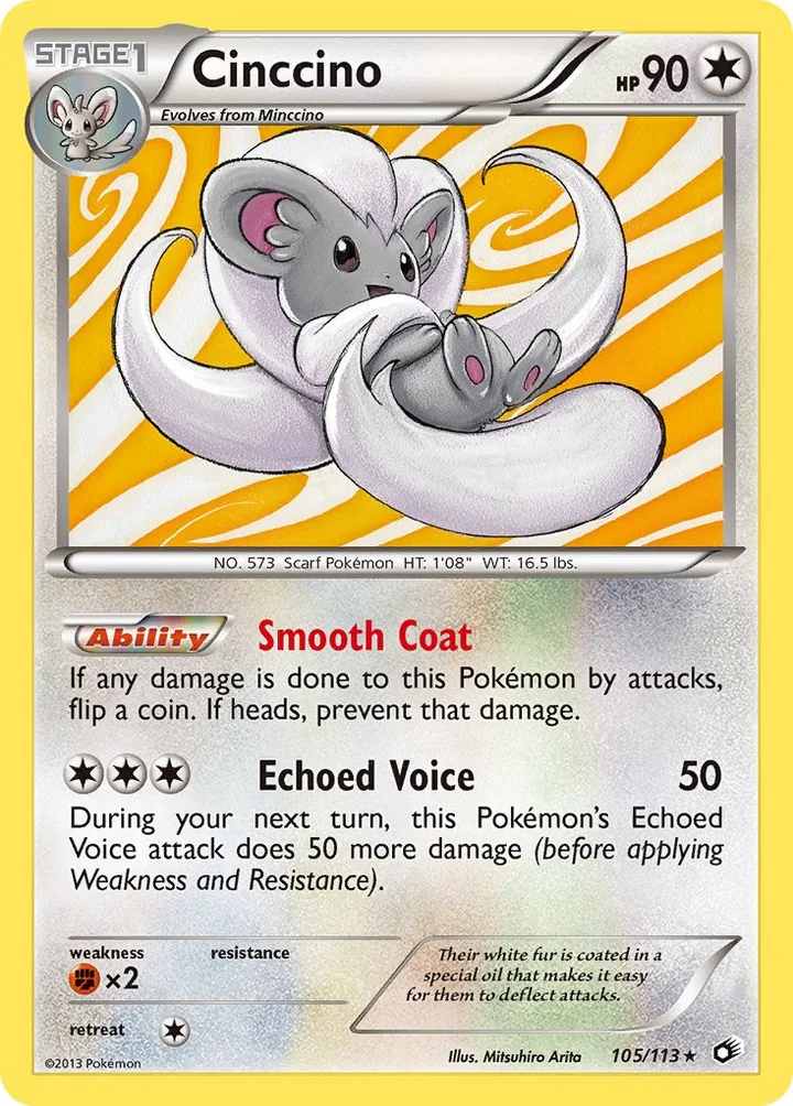 Cinccino, Legendary Treasures 105/113