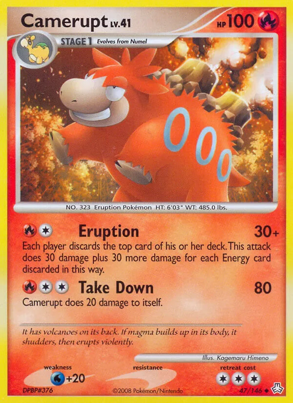 Camerupt, Legends Awakened 47/146