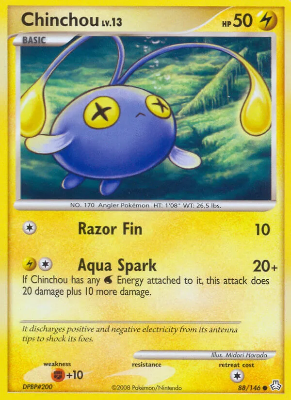 Chinchou, Legends Awakened 88/146