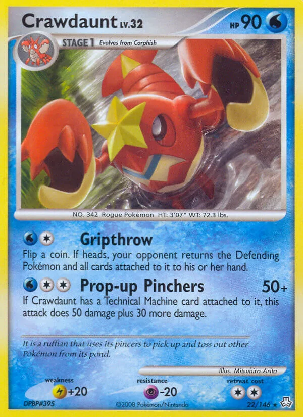 Crawdaunt, Legends Awakened 22/146