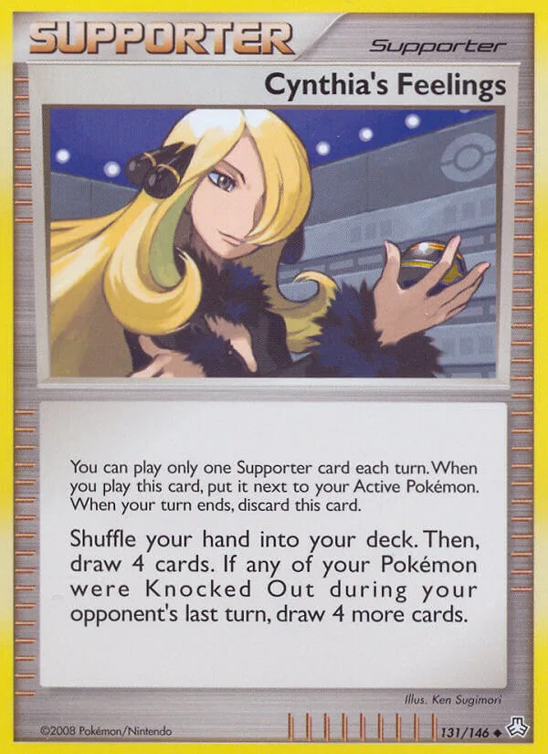 Cynthia’s Feelings, Legends Awakened 131/146