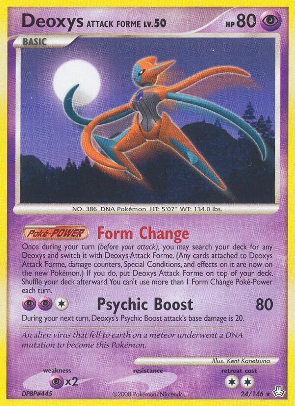 Deoxys Attack Forme, Legends Awakened 24/146